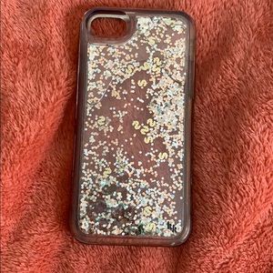 Kendall and Kylie liquid glitter phone case